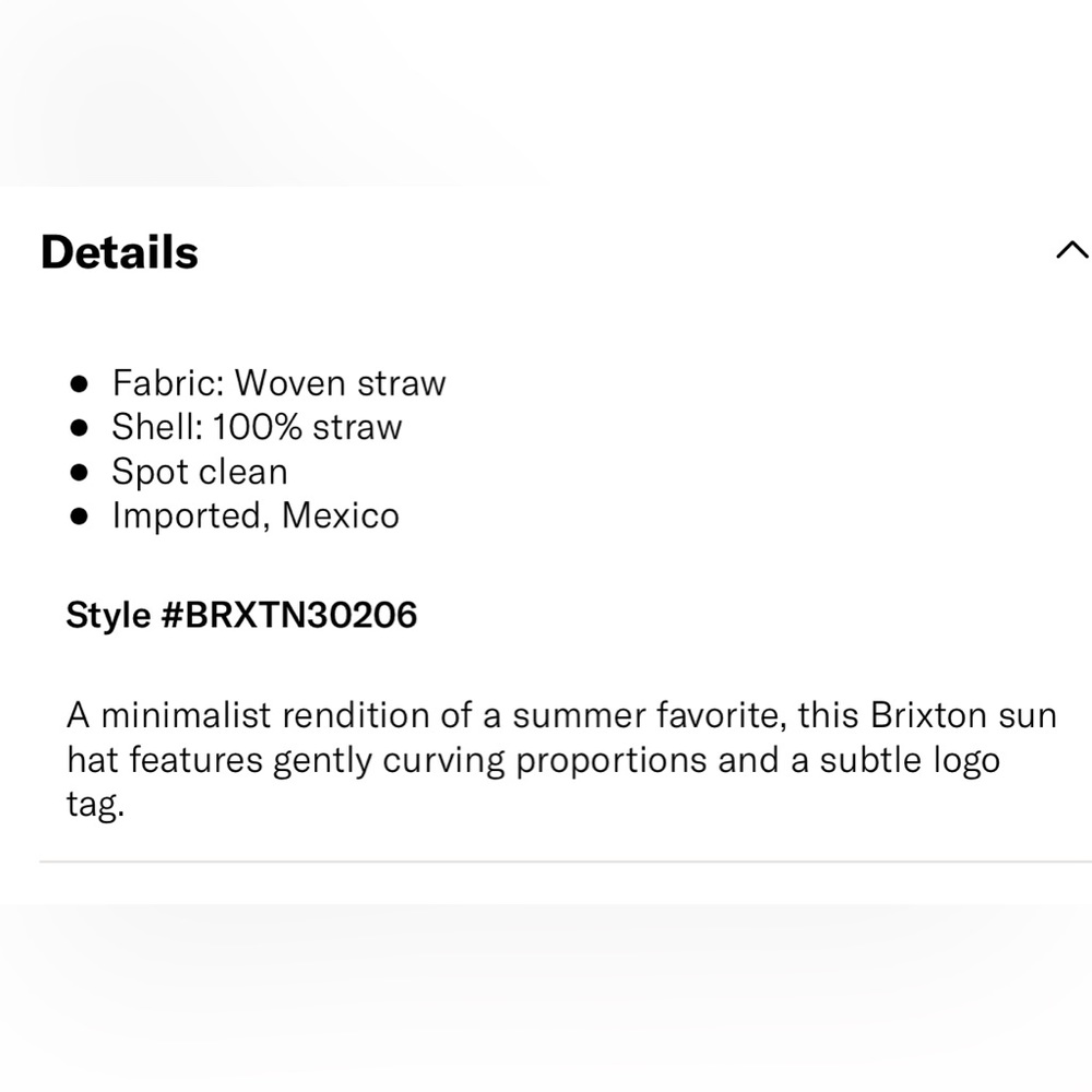 Brixton woven straw sun hat - Picture 3 of 9